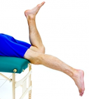 Dunsborough Physiotherapy prone knee hang exercise