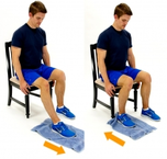 Dunsborough Physio Exercises Seated Heel Slide