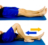 Dunsborough Physio Exercises Supine Knee Flexion