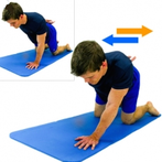 Dunsborough Physiotherapy exercises - UL weight shift