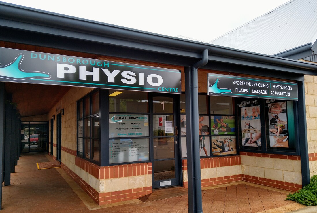Dunsborough Physiotherapy Centre shop-front