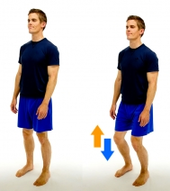Physio exercise squats