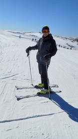Ben Liston physio and snowskier